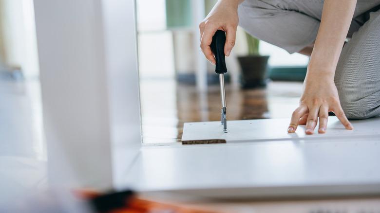 building IKEA furniture