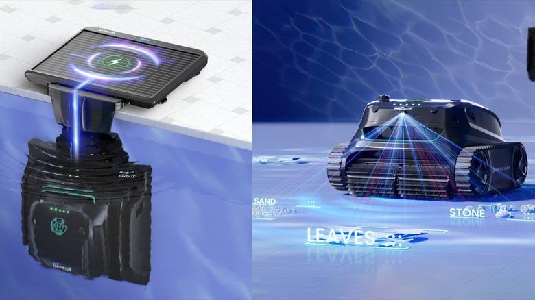 wybot s2 solarvision and its charger
